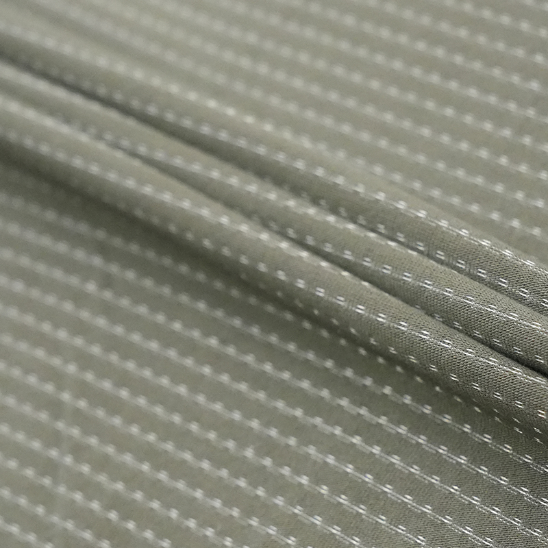 Tissu tricoté ignifuge en coton modacrylique